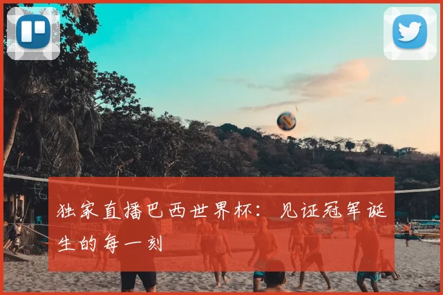独家直播巴西世界杯：见证冠军诞生的每一刻